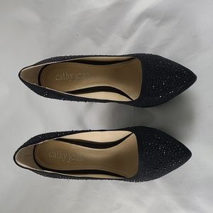 Cathy Jean Women's Black Heels - Size 7.5